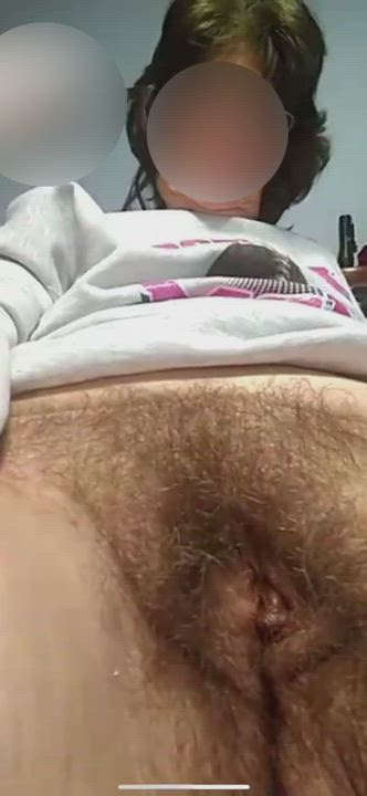 My Hairy Granny Pussy on Cam