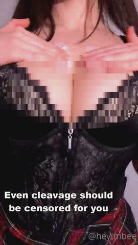 Babe Big Tits Censored Humiliation Teen clip