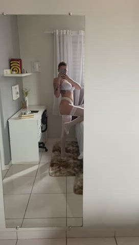 Showing off my sexy lingerie in my hot body