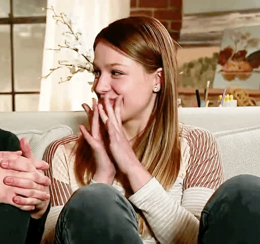 Your gf [Melissa Benoist] to your best friend when you mention going out of town