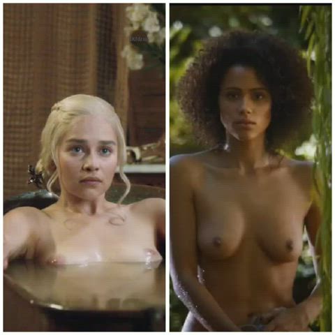Emilia Clarke vs Nathalie Emmanuel