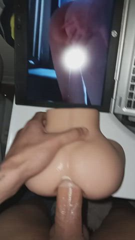 Big Dick Dripping Wet Sex Doll Anal Tribute request