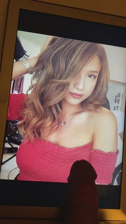 First Cum Tribute for Miss Poki