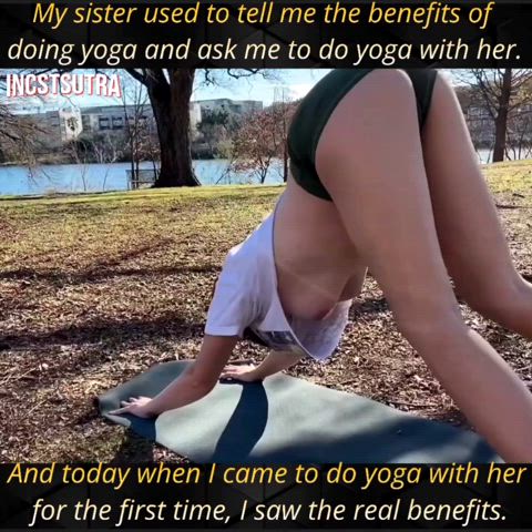 brother sister yoga clip