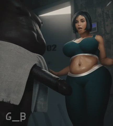 I like! If Kim K was a hentie character
