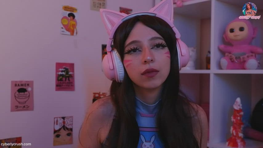 Hello, daddy!💞 I have a new 22 min video on my OF🥵 D.Va (Overwatch) is dealing