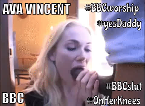 ava dalush bbc blonde blowjob blue eyes interracial slave white girl worship clip