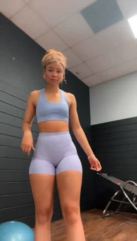 ass big ass booty gym clip