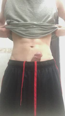 18 years old bwc big dick cock fitness jerk off masturbating strip massive-cock clip