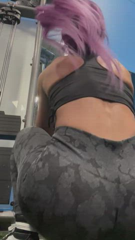 Big Ass Fitness Leggings Tiny Waist Workout clip
