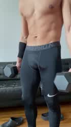 Amateur Hispanic Tease Teasing Workout clip