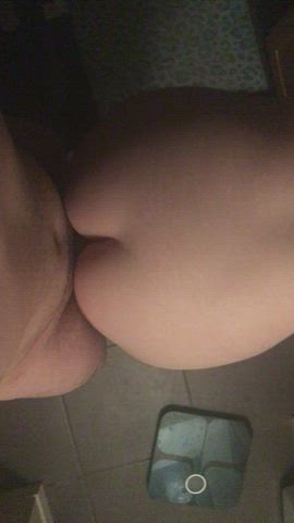 Would you be able to make me cum before she got in the shower too? Love taking his