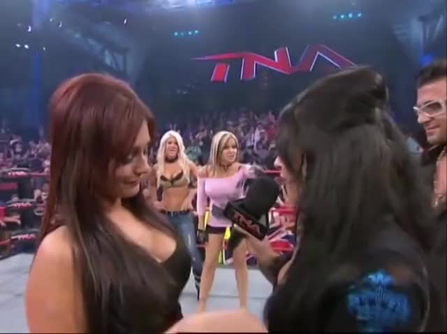 Titties from when she was on TNA Wrestling
