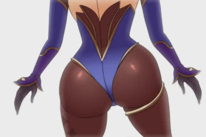 animation ass cosplay dancing clip