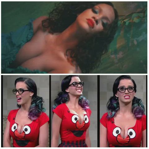 Best Tits: Rihanna vs Katy Perry