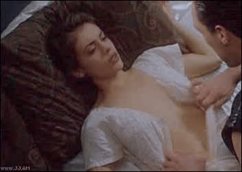 Alyssa Milano Bed Sex Big Tits Celebrity Nudity Topless clip