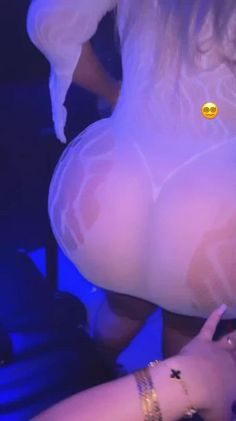 big ass ebony nightclub twerking clip