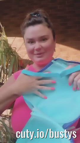bbw big tits bra busty chubby huge tits ukrainian clip