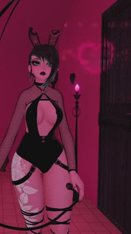 animation anime cartoon domme femdom fetish vr whipping clip