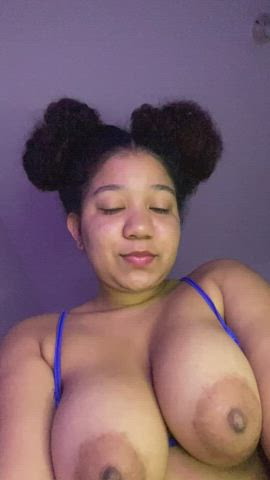 angel dark big tits boobs ebony latina tits clip