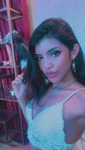 Bubble Butt Camgirl Colombian Latina Skinny Tease Teen Webcam clip