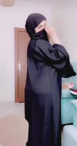 big ass big tits hijab milf muslim pussy strip clip