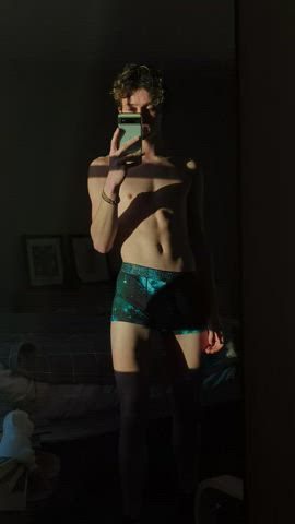 hii good afternoon in my favorite underwear