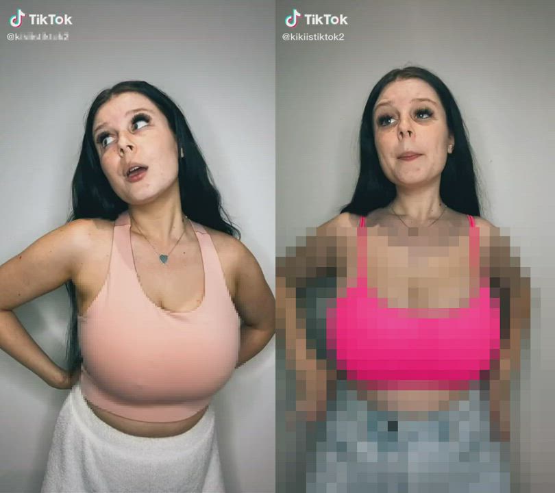 Censored Dancing TikTok clip