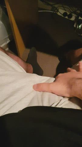 Soft cock wants material, you got any 😈