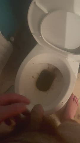 Male Masturbation Pee Toilet clip