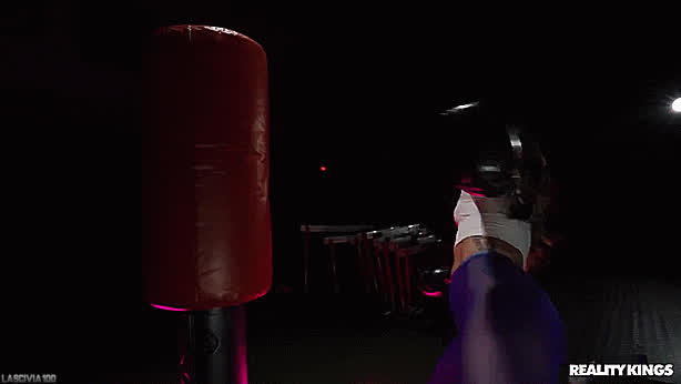 Gym Kelsi Monroe Latina Tights Workout Yoga Pants clip
