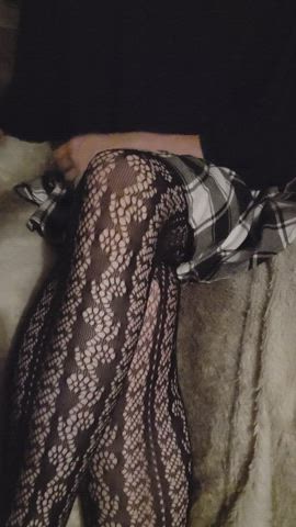 femboy masturbating skirt teasing clip