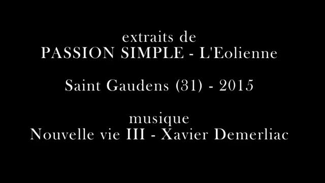 Marion Soyer - Passion Simple (extraits 2015) / L’EOLIENNE