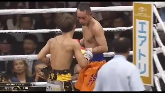 Donaire Counter after KD11 - 2019-11-07 - WBSS Final Inoue vs Donaire