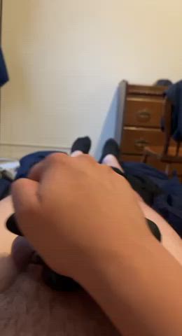 chastity hands free ruined orgasm clip