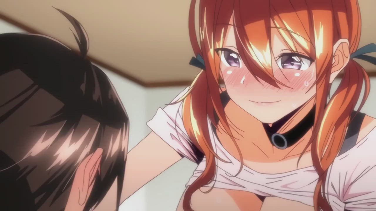 Anime Big Tits Blowjob Hentai Redhead Sucking Tits clip