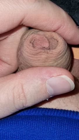 (45) just a bit foreskin play