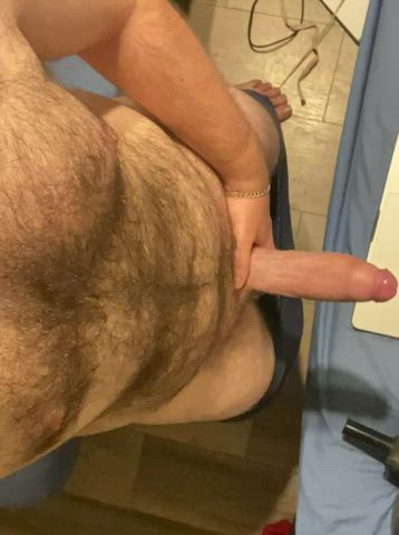 On your knees now for daddies monster cock