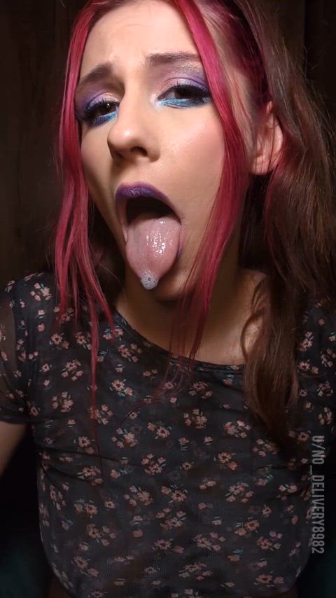 I can almost taste your cum on my tongue 👅