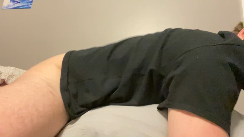chubby ftm humping pillow humping puppy teen trans man clip
