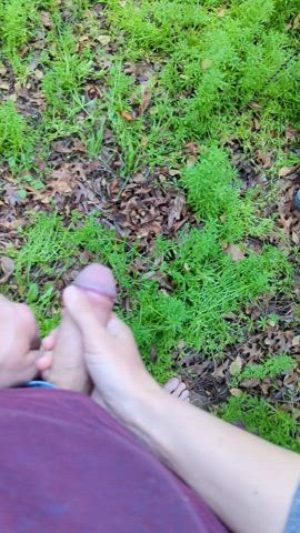 cock couple outdoor piss pissing clip