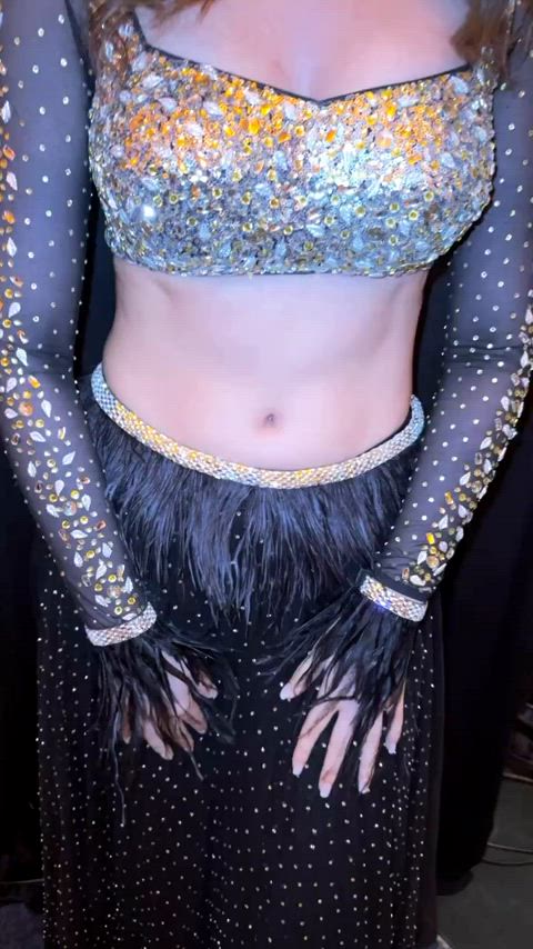 Elnaaz Noruzi Navel in Blouse and Lehnga