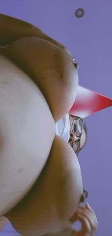 Big Tits Bouncing Tits MILF Milking Sloppy Slow Motion Tits clip