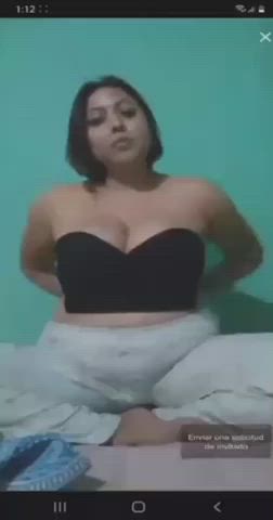 big tits latina nipples nipslip tits clip