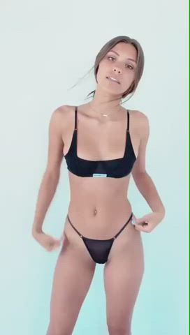ass bikini gooning latina lingerie teen clip