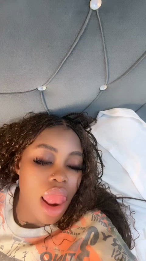 amateur deepthroat ebony long tongue throat fuck tongue tongue fetish throated clip