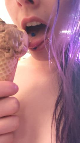 If you're jealous of my ice cream...you definitely should be! 😈💜