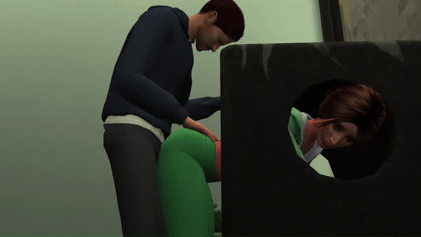 animation ass couple grinding leggings clip