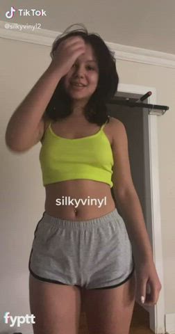 girls teen tiktok tits clip