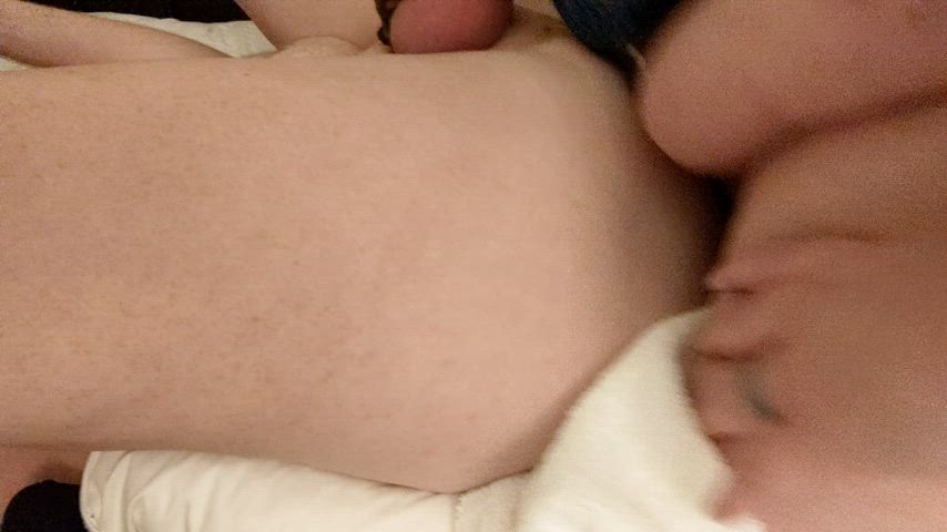 He just loves when I pound his caged ass. 😘